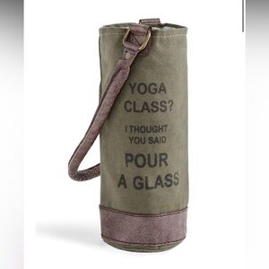 Mona B Yoga Class Wine Bag